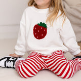 COZY Strawberry |  Sweatshirt + Leggings