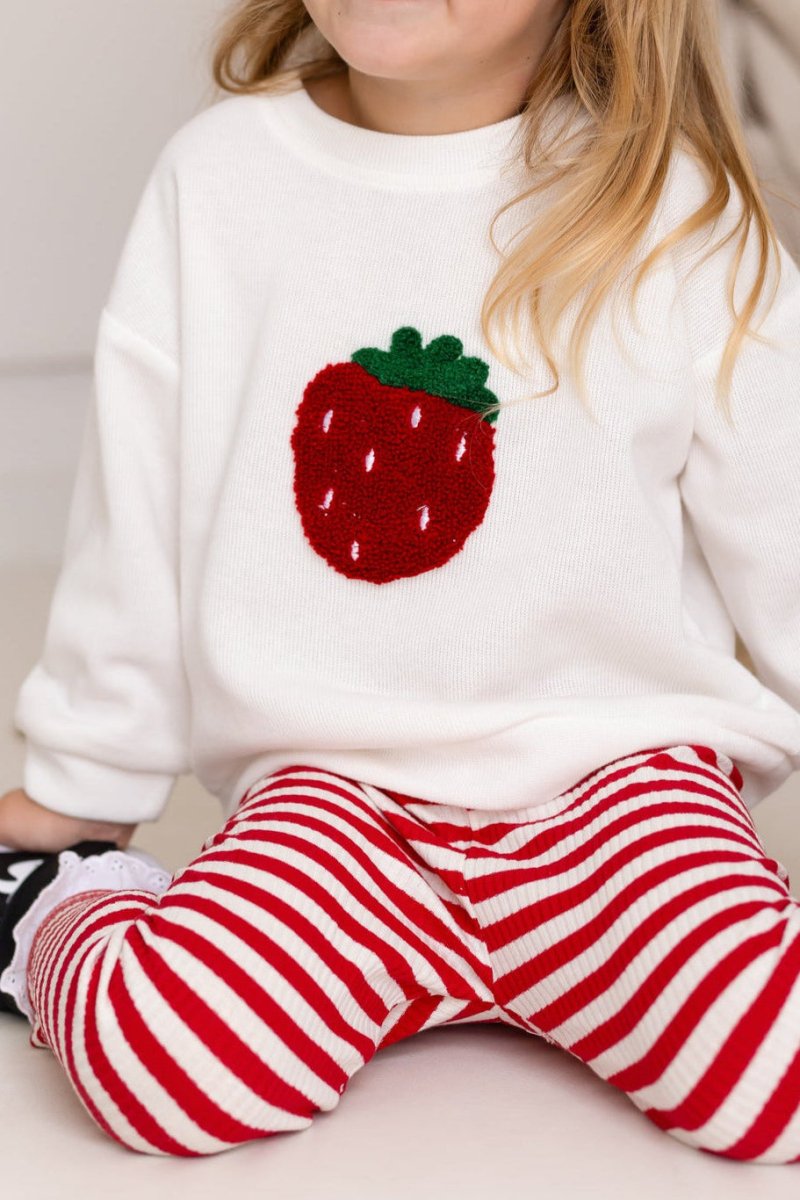 COZY Strawberry | Sweatshirt + Leggings - Cozy Crew Club