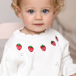 White Stawberry Knit Bodysuit Cozy Crew Club Bodysuits mora-uk.myshopify.com white-stawberry-knit-bodysuit   10off, 20off, allproducts, Baby, bear, BFCM-30, BFCM20, bodysuit, BOXINGDAY, candy, candycain, christmas, CHRISTMAS20, clothing, happy bear, new in, nightwear, nonpersonalised, PADDY10, WINTER30, zero