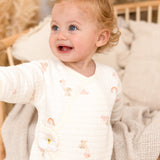 The Rainbow Boucle Wrap Baby Grow Romper