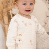The Rainbow Boucle Wrap Baby Grow Romper - Cozy Crew Club
