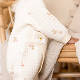 The Rainbow Boucle Wrap Baby Grow Romper