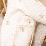 The Rainbow Boucle Wrap Baby Grow Romper - Cozy Crew Club