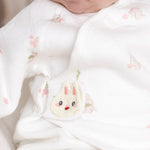 The Snuggle Bun Boucle Wrap Baby Grow Romper - Cozy Crew Club