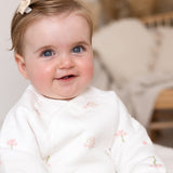 The Snuggle Bun Boucle Wrap Baby Grow Romper
