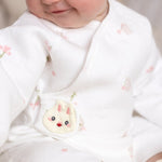 The Snuggle Bun Boucle Wrap Baby Grow Romper - Cozy Crew Club