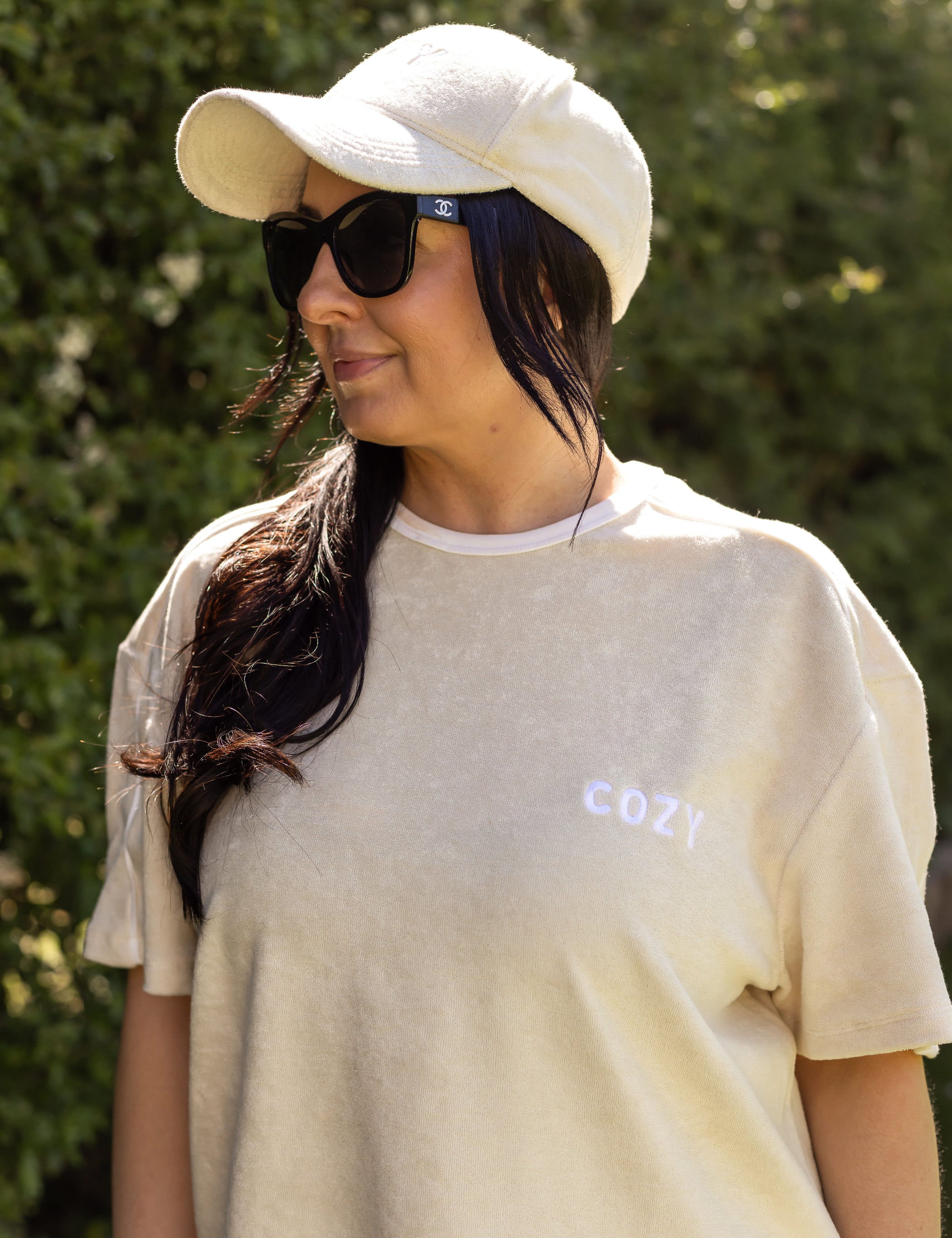 Adult COZY Terry Towel Tee - Sand Cozy Crew Club T-Shirts mora-uk.myshopify.com adult-cozy-terry-towel-tee-sand   5POUND, adult, All Products, BFCM20, CHRISTMAS20, easter50, extradiscount, nonpersonalised, PADDY33, resort club collection, SSSALE2550, TOPS, ultracozy, wholesale, wholesale-int, WINTER80