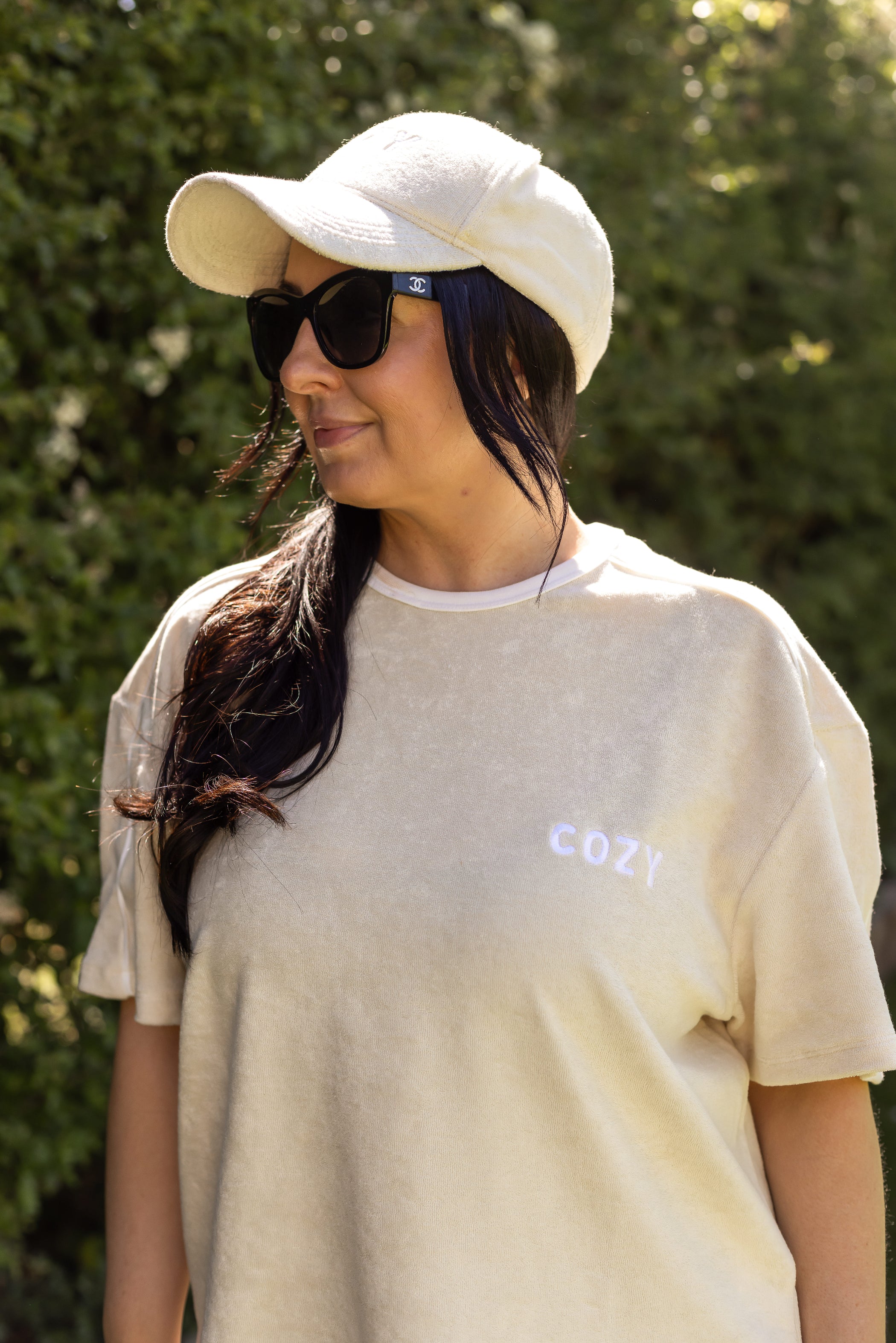 Adult COZY Terry Towel Tee - Sand Cozy Crew Club T-Shirts mora-uk.myshopify.com adult-cozy-terry-towel-tee-sand   5POUND, adult, All Products, BFCM20, CHRISTMAS20, easter50, extradiscount, nonpersonalised, PADDY33, resort club collection, SSSALE2550, TOPS, ultracozy, wholesale, wholesale-int, WINTER80