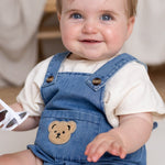 Happy Baby Embroidered Bear Denim Dungarees Cozy Crew Club Dungarees mora-uk.myshopify.com happy-baby-embroidered-bear-denim-dungarees   10off, 20off, 5POUND, allproducts, Baby, baby collection, bear, bear collection, BOXINGDAY, China, clothing, daywear, denim, easter50, new in, set, shorts, SSSALE25, summersale24, tshirt, whatnot, zero