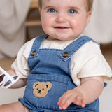 Happy Baby Embroidered Bear Denim Dungarees Cozy Crew Club Dungarees mora-uk.myshopify.com happy-baby-embroidered-bear-denim-dungarees   10off, 20off, 5POUND, allproducts, Baby, baby collection, bear, bear collection, BOXINGDAY, China, clothing, daywear, denim, easter50, new in, set, shorts, SSSALE25, summersale24, tshirt, whatnot, zero