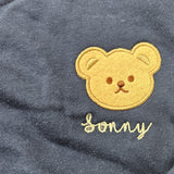 Sample Sale - 18-24m Navy Tracksuit - 'Sonny' in Stone thread