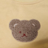 Sample Sale - 6-12month yellow Cozy cub tracksuit with 1 eye missing from main Teddy Bear