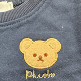 Sample Sale - 6-12 month Navy Tracksuit - 'Pheobe' (mis spelt!!) in Gold thread