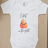 Sample Sale - 0-3 months Cutest bear pumpkin bodysuit