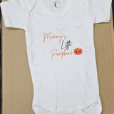 Sample Sale - 3-6months - Mummy's little pumpkin bodysuit