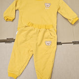 Sample Sale - 18-24 month Yellow Tracksuit - 'Ollie' in white thread