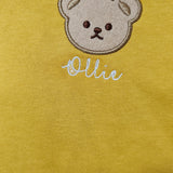 Sample Sale - 18-24 month Yellow Tracksuit - 'Ollie' in white thread