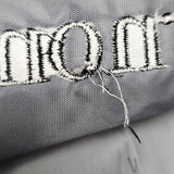 Sample Sale - Creme backpack 'Vernon' in Black thread thread unravelling on the 'O' as seen in photos