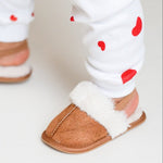 The Fur Slippers Beige, Brown or Pink - Cozy Crew Club