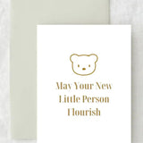 May Your New Little Person Flourish - Gift Card - Cozy Crew Club
