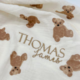 The Cozy Boucle Baby Bear Personalised Gift Box