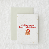 Wishing You A BEAR-Y Christmas - Gift Card