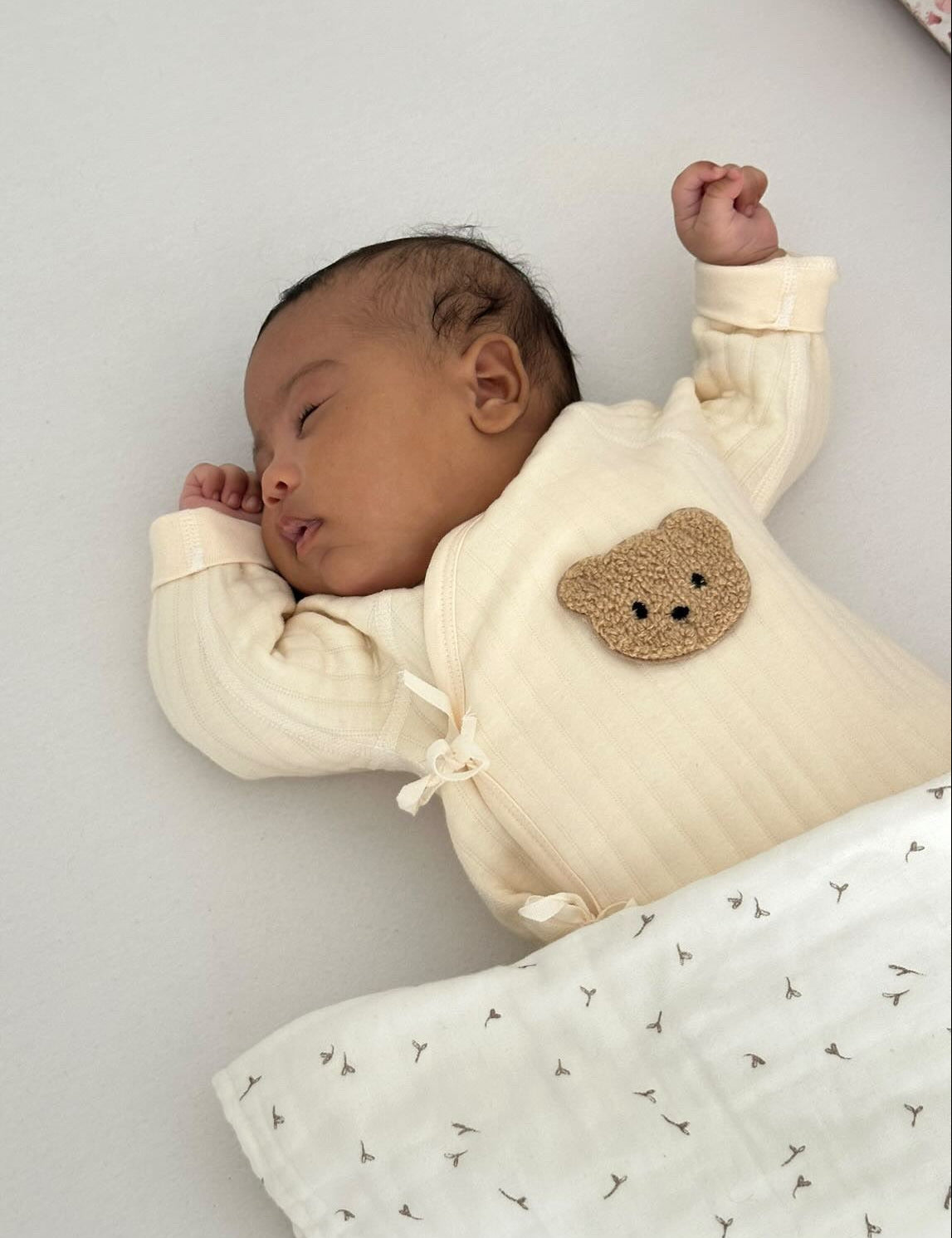 The Teddy Bear Boucle Wrap Baby Grow Romper Cozy Crew Club Rompers mora-uk.myshopify.com teddy-bear-boucle-romper   10off, 20off, baby, baby collection, bear, bear collection, bear print, beautifulbambino, BFCM-20, BFCM-25, BFCM20, boucle, CHILDSPLAY, china, clothing, embroidery, LINECARD, new in, nightwear, nonpersonalised, PADDY10, romper, summersale24, teddy, whatnot, wrap, zero