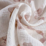 The Bunny Muslin Blanket Swaddle - Cozy Crew Club