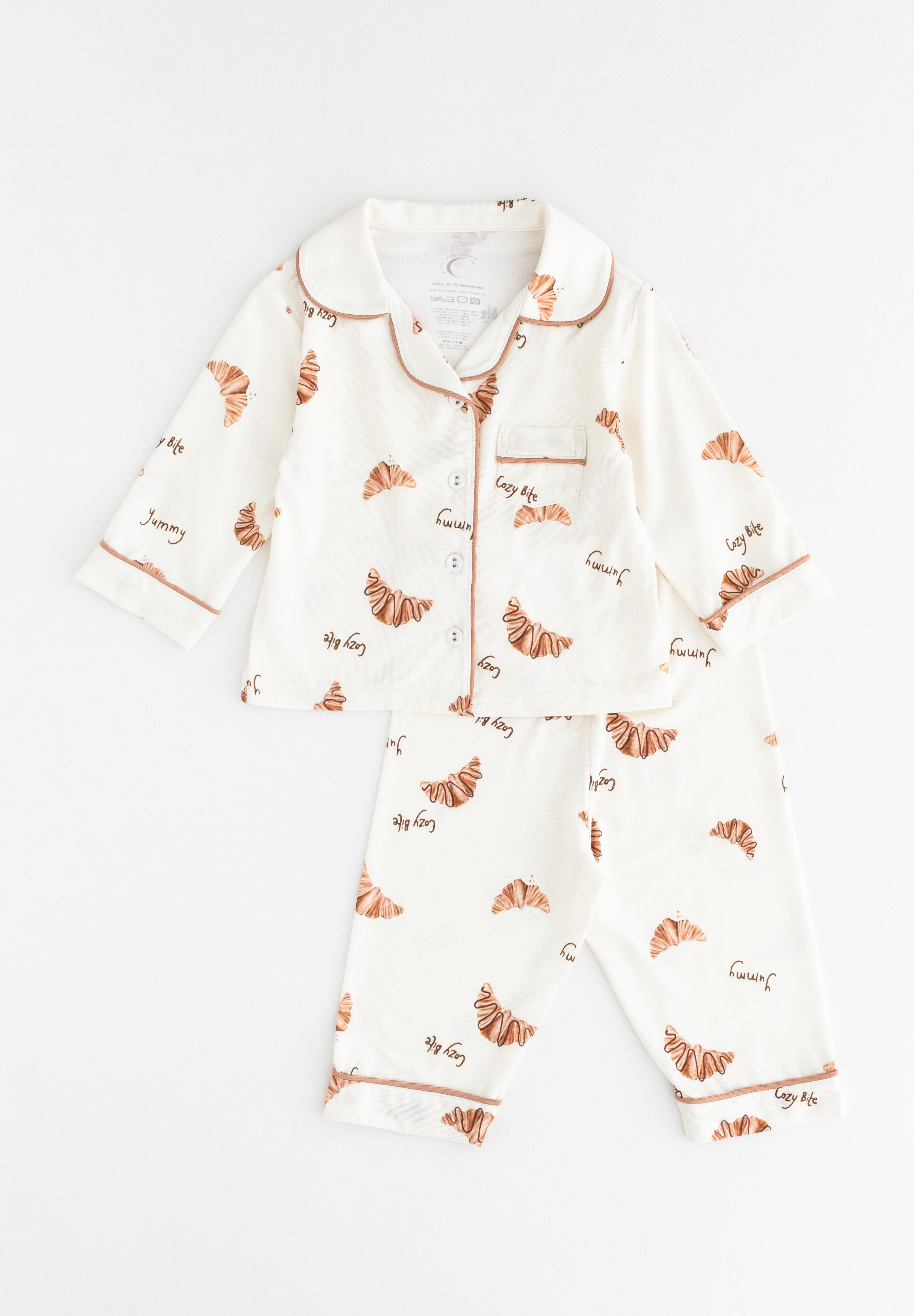 Mini COZY Croissant Club Pyjamas Cozy Crew Club Pyjamas mora-uk.myshopify.com mini-cozy-croissant   allproducts, baby, baby pajamas, bear, bear pj, BFCM-EXTRA20, BFCM-NEW20, CHILDSPLAY, crossiant, embroidery, LINECARD, new in, nightwear, nonpersonalised, PADDY10, pajamas, pj, pjs, pyjamas, soft, specialtag, ultracozy, zero