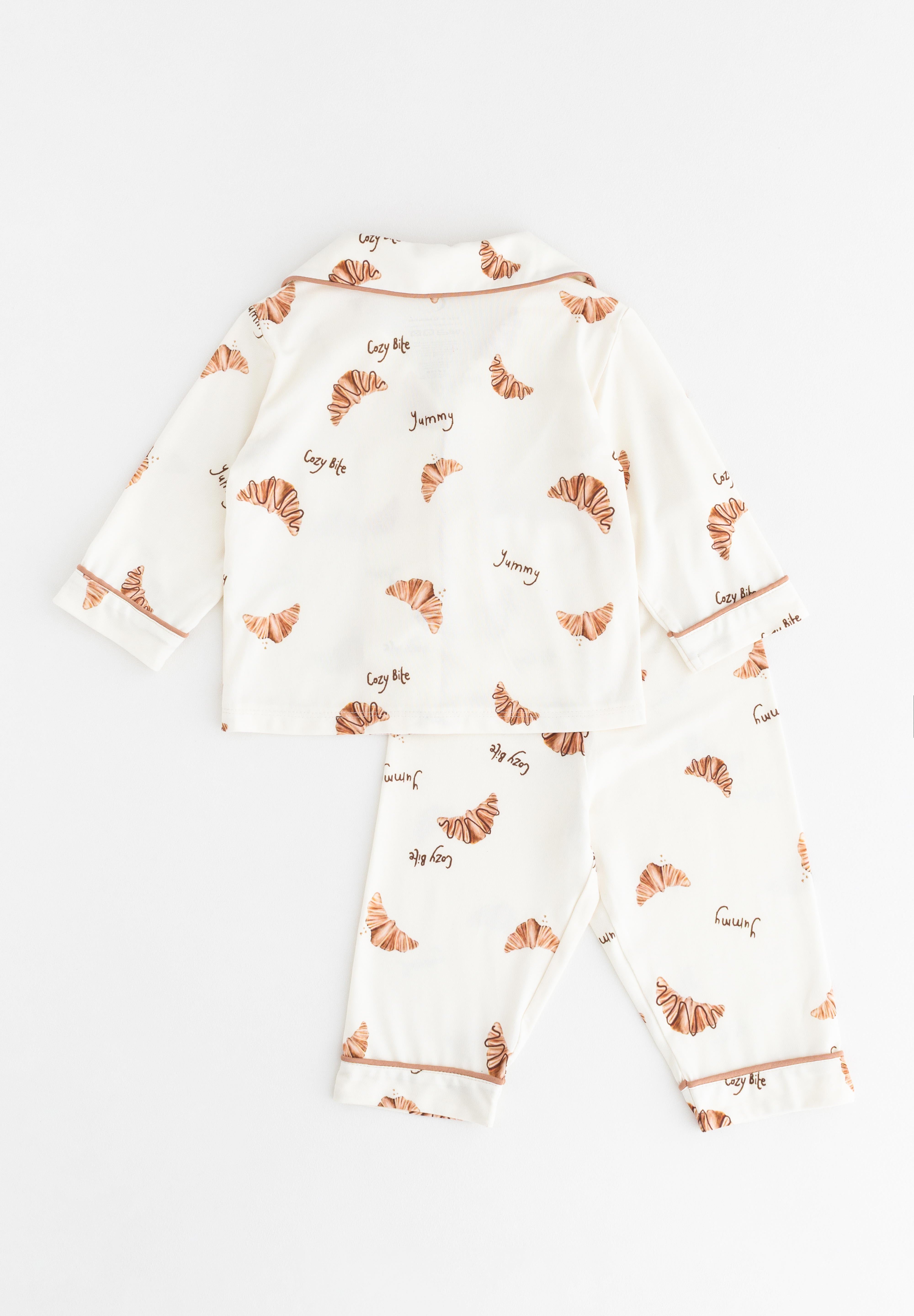 Mini COZY Croissant Club Pyjamas Cozy Crew Club Pyjamas mora-uk.myshopify.com mini-cozy-croissant   allproducts, baby, baby pajamas, bear, bear pj, BFCM-EXTRA20, BFCM-NEW20, CHILDSPLAY, crossiant, embroidery, LINECARD, new in, nightwear, nonpersonalised, PADDY10, pajamas, pj, pjs, pyjamas, soft, specialtag, ultracozy, zero