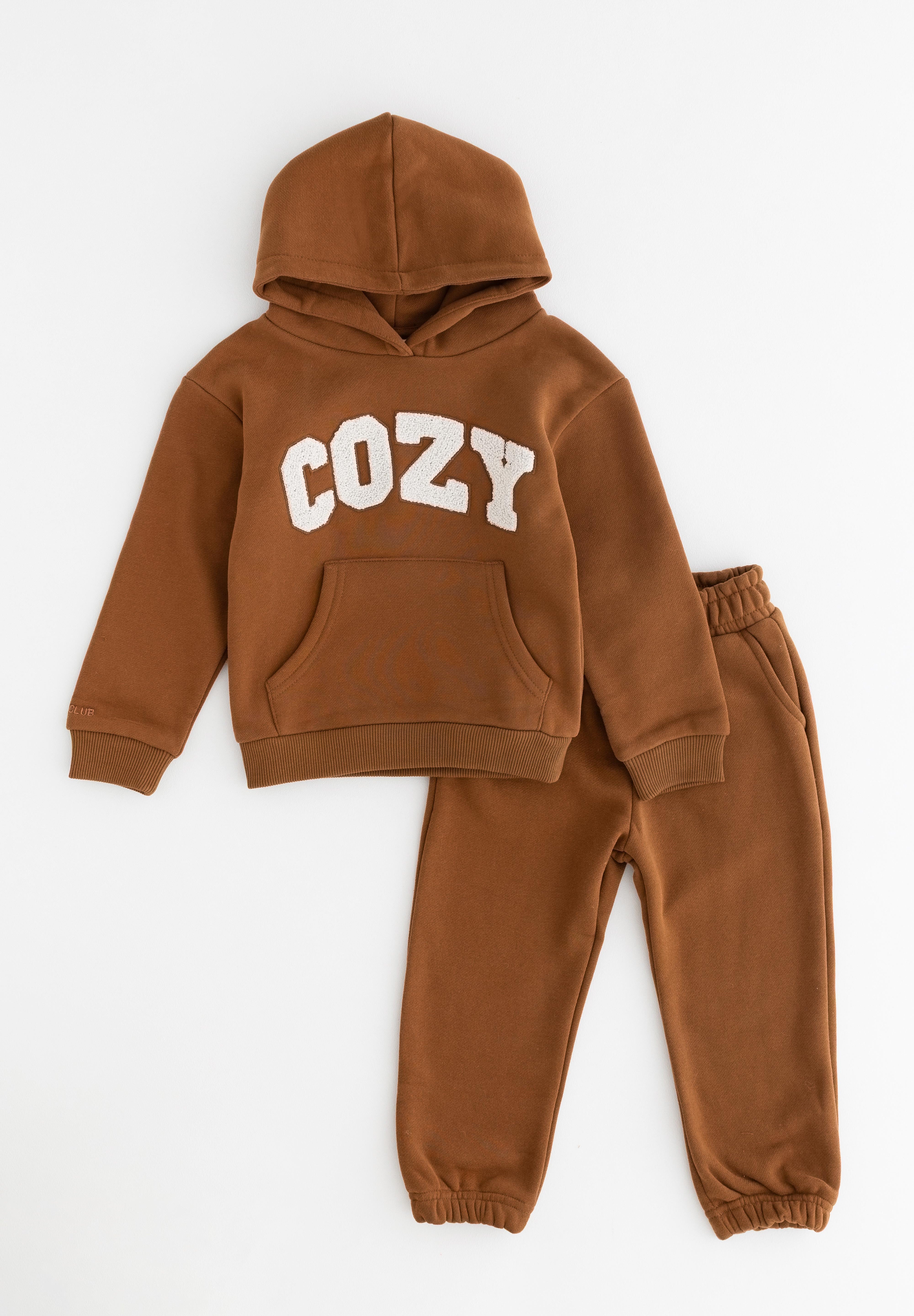 COZY Mini Tracksuit Brown Cozy Crew Club OL Tracksuits mora-uk.myshopify.com cozy-mini-tracksuit-brown   10off, 20off, allproducts, baby, bear, bear collection, bear print, beautifulbambino, BFCM-NEW20, boy, CHILDSPLAY, clothing, girl, happy bear, LINECARD, new in, nonpersonalised, ownlabel, PADDY33, tracksuit, turkey, ultracozy, unisex, whatnot, zero