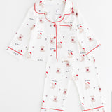 Mini COZY Holly Jolly Christmas Bear Pyjamas