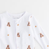Bear Cotton Zip Sleepsuit One Piece