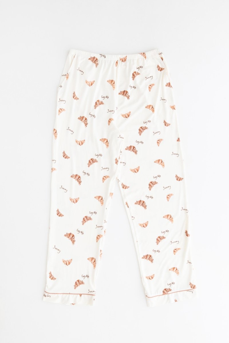 Adult COZY Croissant Club Pyjamas - Cozy Crew Club