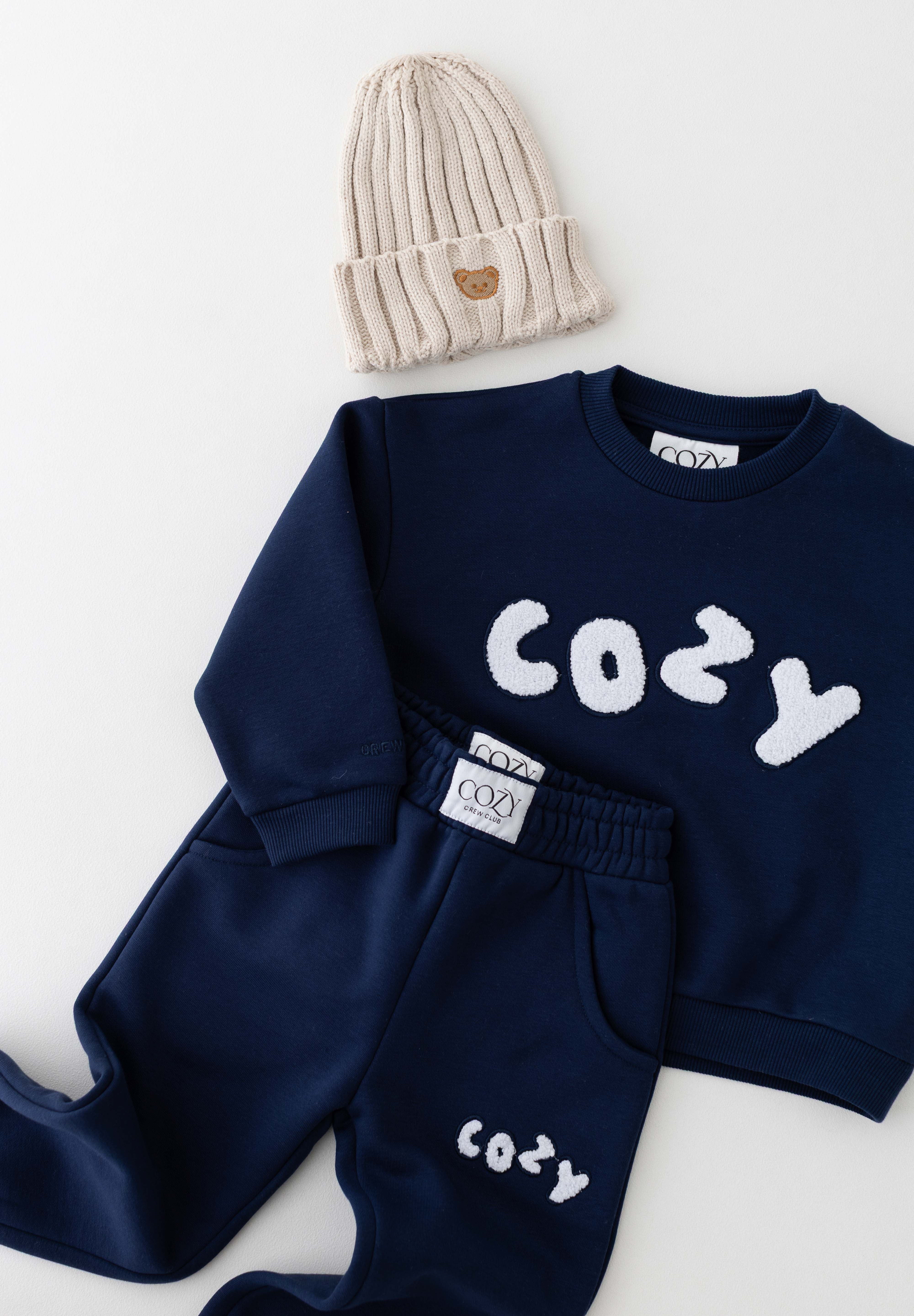 The COZY Little Lounger Tracksuit Navy Cozy Crew Club OL Tracksuits mora-uk.myshopify.com the-cozy-little-lounger-tracksuit-navy   10off, 20off, allproducts, baby, bear, bear collection, bear print, beautifulbambino, boy, clothing, girl, happy bear, new in, nonpersonalised, ownlabel, PADDY33, tracksuit, turkey, ultracozy, unisex, whatnot, zero