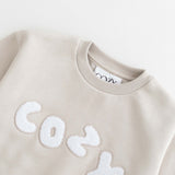 The COZY Little Lounger Tracksuit Stone