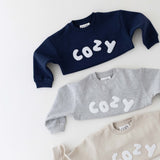 The COZY Little Lounger Tracksuit Marl Grey