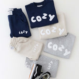 The COZY Little Lounger Tracksuit Navy