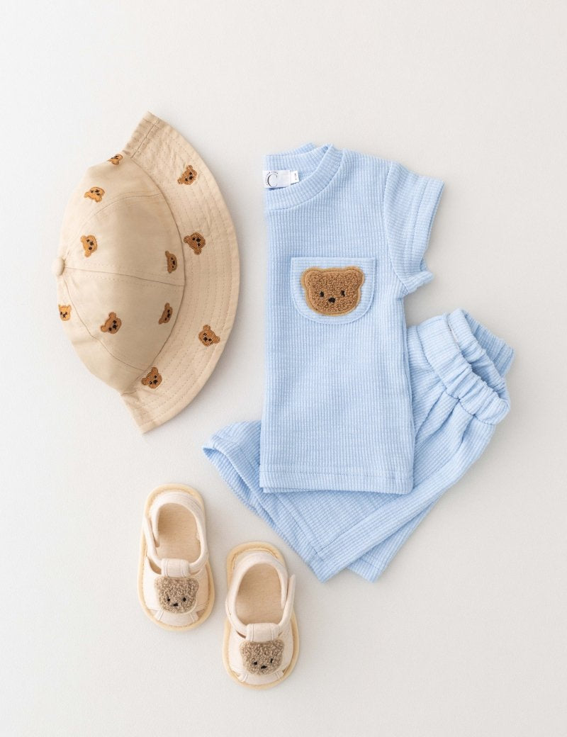 The Coloured Bear 2 Piece T-Shirt & Shorts Set - Cozy Crew Club