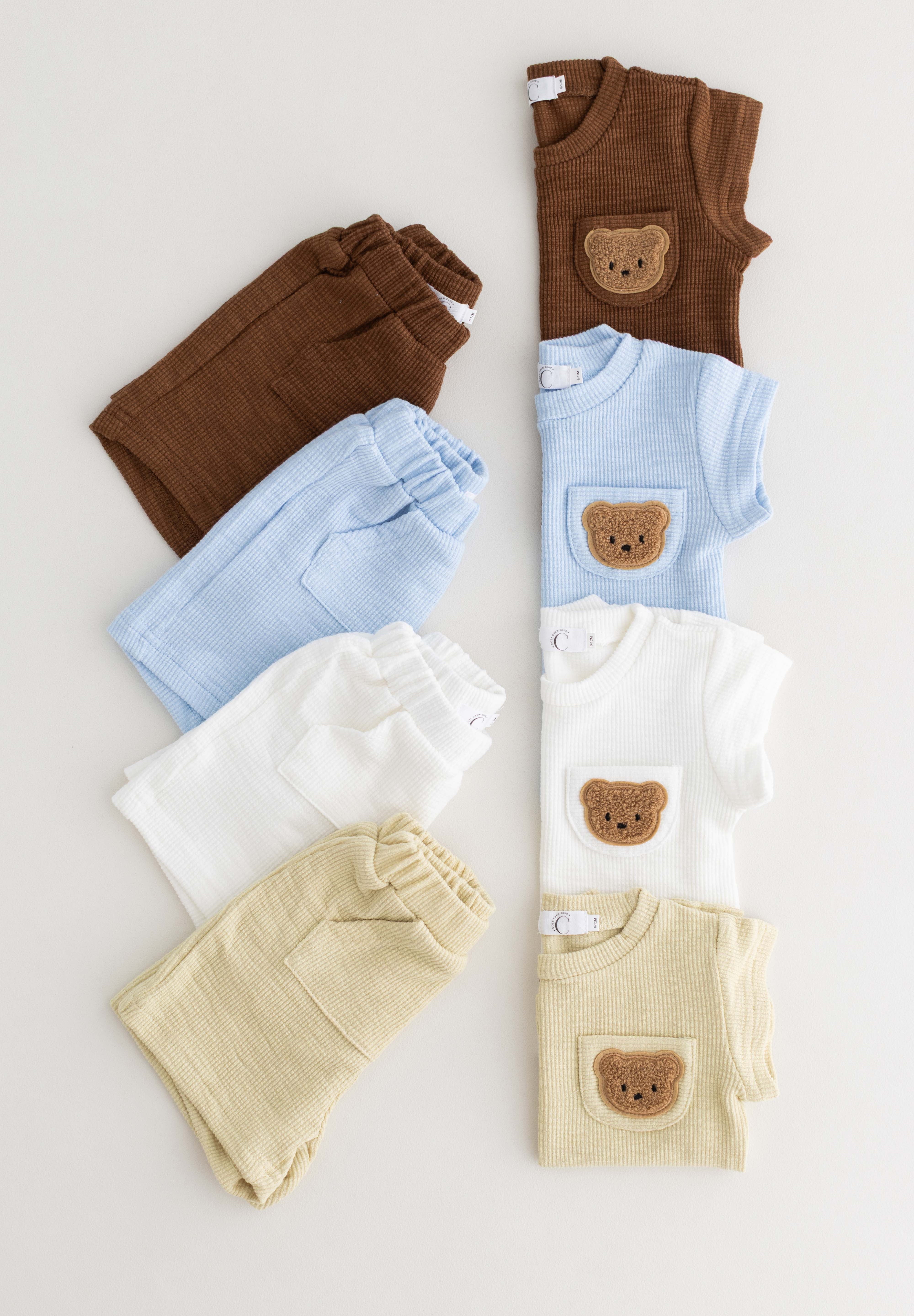 The Coloured Bear 2 Piece T-Shirt & Shorts Set Cozy Crew Club Outfit Sets mora-uk.myshopify.com the-coloured-bear-2-piece-t-shirt-shorts-set   10off, 20off, 5POUND, allproducts, Baby, beach, bear, bear collection, BFCM-50, BFCM20, china, CHRISTMAS20, clothing, daywear, embroidery, LINECARD, new in, nonpersonalised, outfit, PADDY10, set, shorts, SSSALE2530, summer, summersale24, tshirt, waffle, whatnot, WINTER20, zero