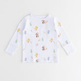 The COZY Hop Ribbed Cotton Two-Piece Set Long Sleeve Pyjamas