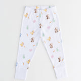 The COZY Hop Ribbed Cotton Two-Piece Set Long Sleeve Pyjamas