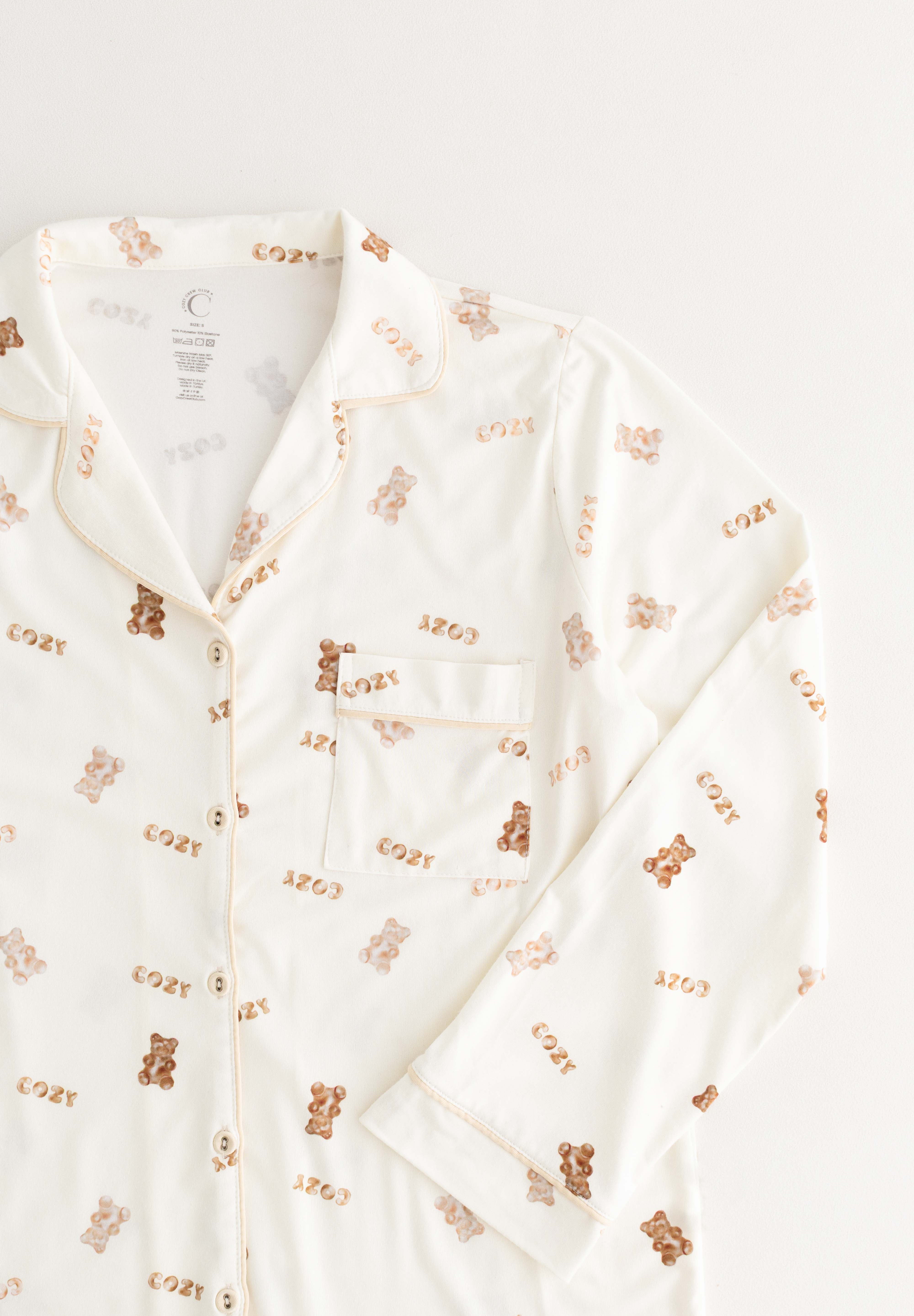 Adult COZY Gummy Bear Pyjamas Cozy Crew Club Pyjamas mora-uk.myshopify.com adult-cozy-gummy-bear-pyjamas   adult, allproducts, baby pajamas, BFCM-EXTRA20, BFCM-NEW20, CHILDSPLAY, crossiant, new in, nightwear, nonpersonalised, PADDY10, pajamas, pj, pjs, pyjamas, soft, specialtag, ultracozy, zero