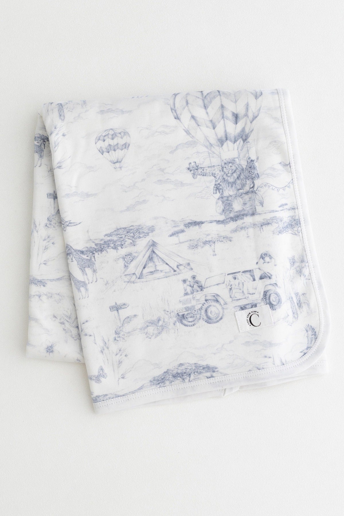 Lyons Den Cozy x Victoria Sanders Double-Layer Blanket – Baby Blue