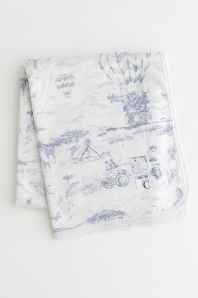 Lyons Den Cozy x Victoria Sanders Double-Layer Blanket – Baby Blue
