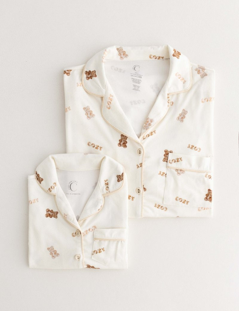 Mini COZY Gummy Bear Pyjamas Set - Cozy Crew Club