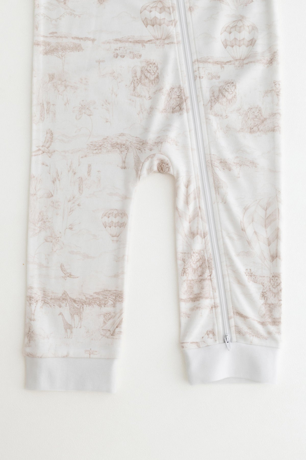 Lyons Den Cozy x Victoria Sanders Sleepsuit Parchment