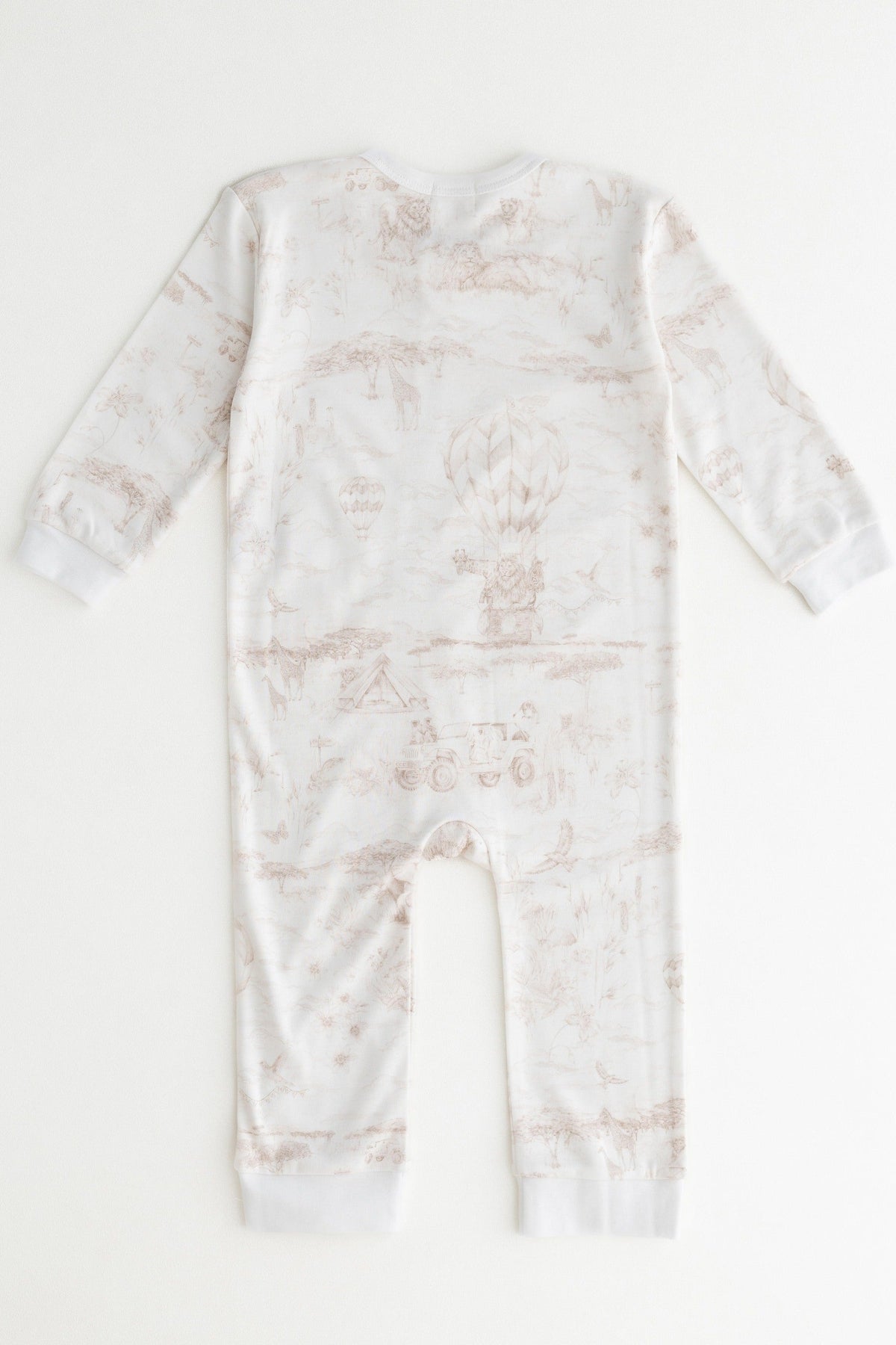 Lyons Den Cozy x Victoria Sanders Sleepsuit Parchment