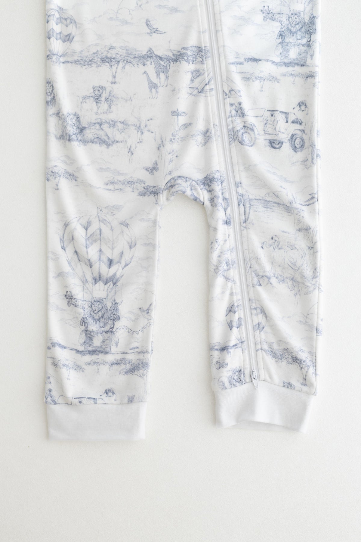 Lyons Den Cozy x Victoria Sanders Sleepsuit Baby Blue