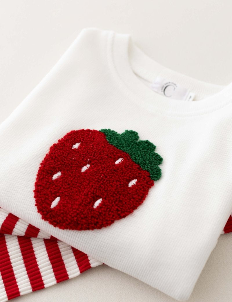 COZY Strawberry | Sweatshirt + Leggings - Cozy Crew Club